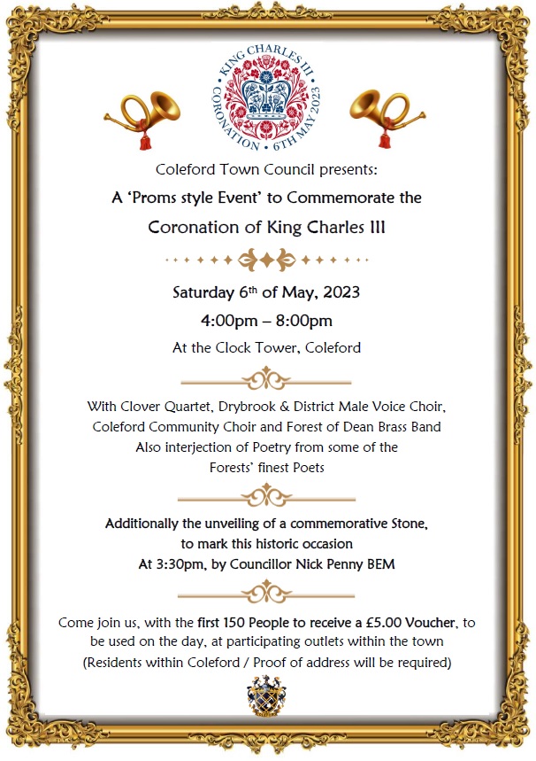 Coronation of King Charles Flyer